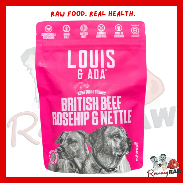 Louis & Ada Beef, Rosehip & Nettle Treats 90g
