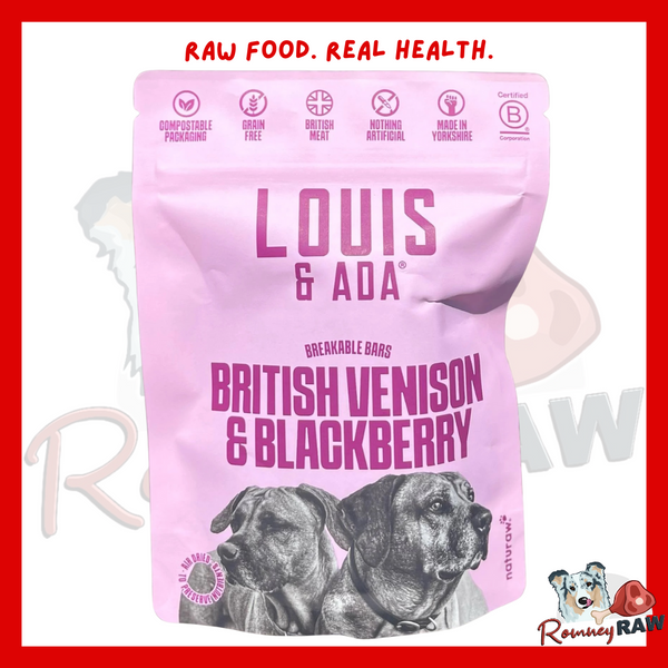 Louis & Ada Venison & Blackberry Treats 3 Pieces