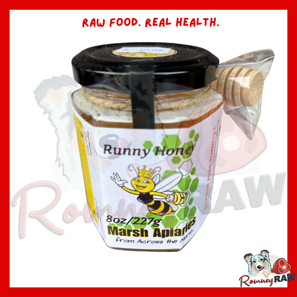 Marsh Apiaries - Runny Honey - 8oz Jar