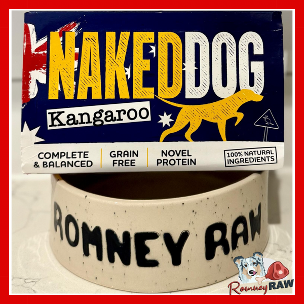 Naked Dog Raw - Kangaroo - 2x500g Tubs