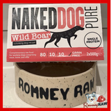 Naked Dog Raw - Pure Wild Boar - 2 x 500g