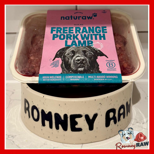 Naturaw - Free Range Pork & Lamb - 80/10/10 Complete - 500g