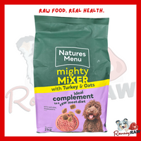 Natures Menu - Mighty Mixer - Turkey & Oat - 2kg