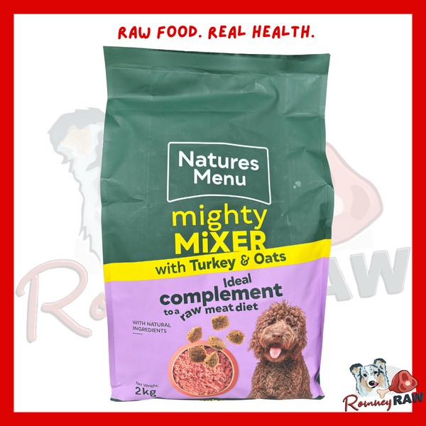 Natures Menu - Mighty Mixer - Turkey & Oat - 2kg
