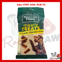 Natures Menu - Real Meaty Treats - Lamb, Chicken & Pork - 60g