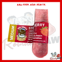 Nova Dog Chews - Yak Snack - Strawberry - Medium