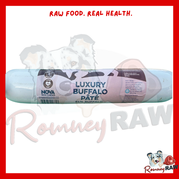 Nova Dog Chews - Luxury Pate - Buffalo - 400g