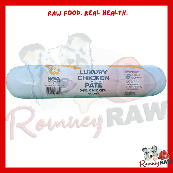 Nova Dog Chews - Luxury Pate - Chicken - 400g