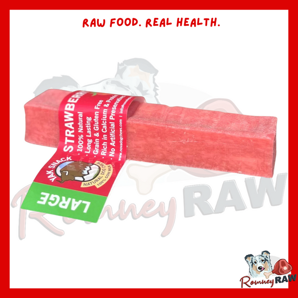 Nova Dog Chews - Yak Snack - Strawberry - Large