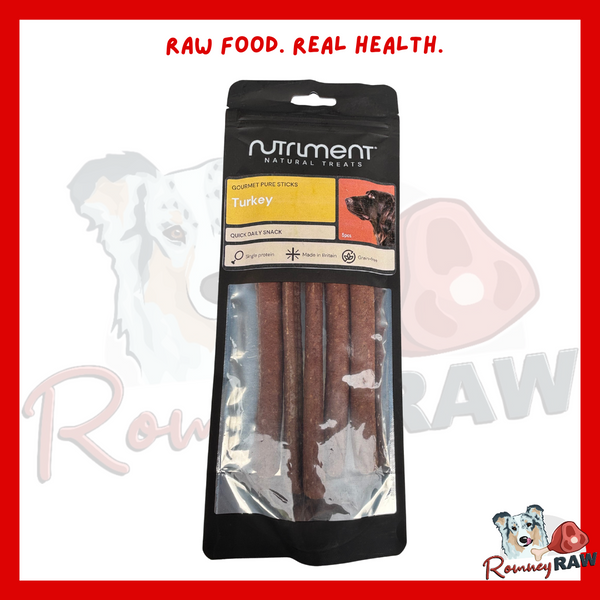 Nutriment Natural Treats - Gourmet Pure Sticks - Turkey - 5 Pieces