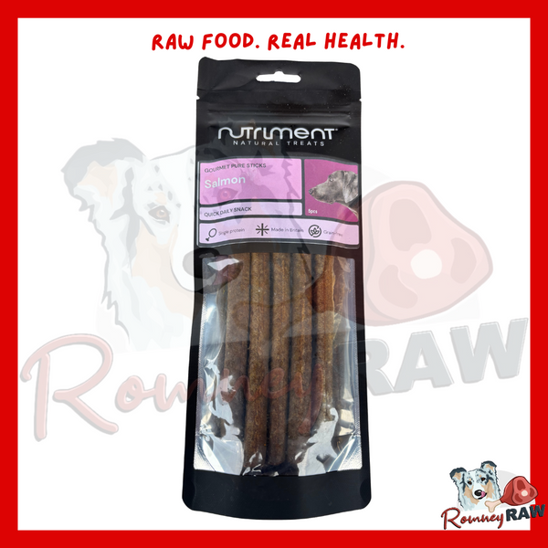 Nutriment Natural Treats - Gourmet Pure Sticks - Salmon - 5 pieces