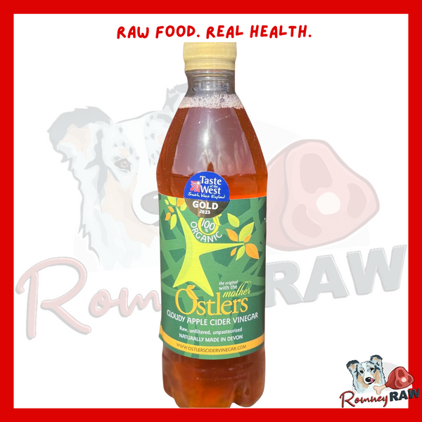 Ostlers - Organic Cloudy Apple Cider Vinegar - 500ml