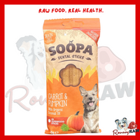 Soopa Dental Sticks Carrot & Pumpkin 4 Pack