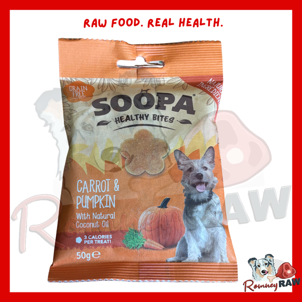 Soopa - Healthy Bites - Carrot & Pumpkin - 50g