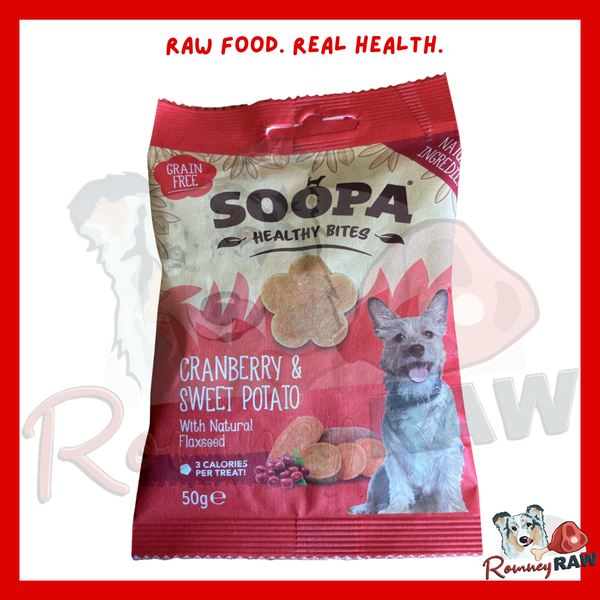 Soopa - Healthy Bites - Cranberry & Sweet Potato - 50g