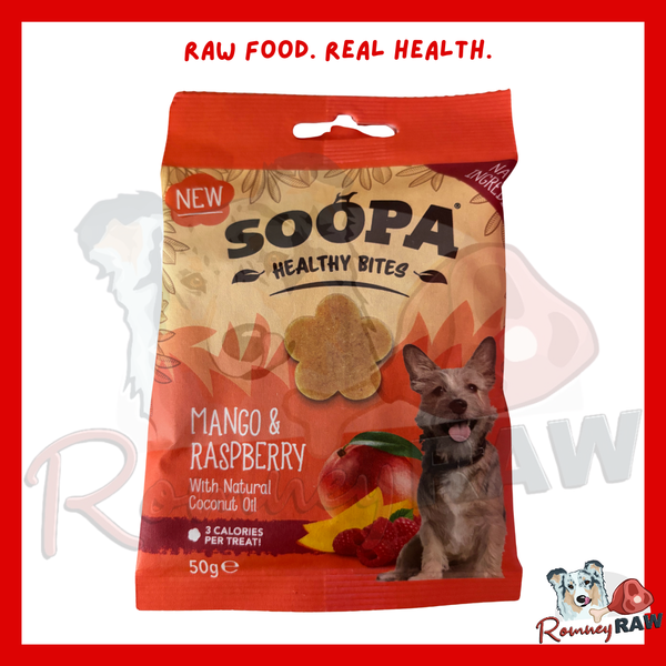 Soopa - Healthy Bites - Mango & Raspberry - 50g