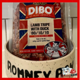 DIBO's Finest The Dog's Butcher - Lamb Tripe with Duck - 80/10/10 - 1kg
