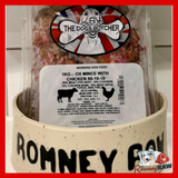 The Dogs Butcher - Ox Mince with Chicken - 80/10/10 - 1kg