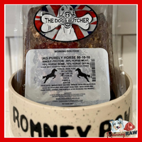 The Dogs Butcher - Purely Horse - 80/10/10 - 1kg