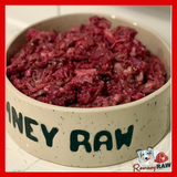 The Dogs Butcher - Venison, Beef & Turkey - 80/10/10 - 1kg