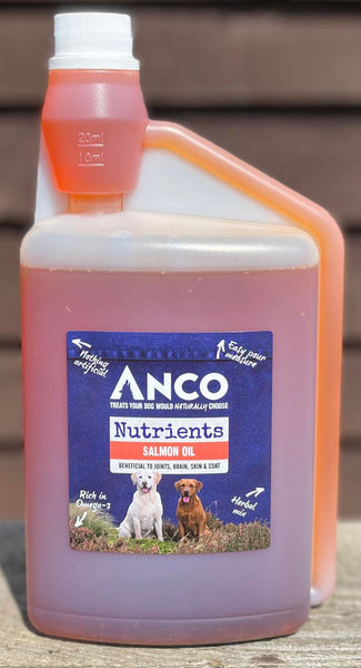 Anco Nutrients Salmon Oil with Herbs 1L
