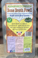 Alexander's Natural Beef Bone Broth Paws 220ml