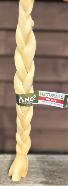 Anco Naturals Beef Braids Large