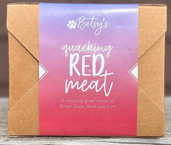 Betsy's Raw Quacking Red Meat 500g