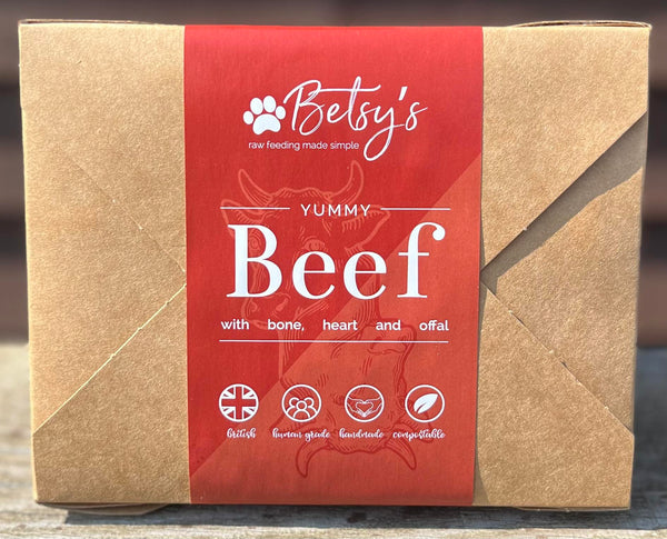 Betsy's Raw Yummy Beef 1kg