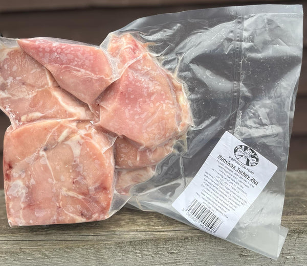 The Dogs Butcher - Boneless Turkey - 2kg
