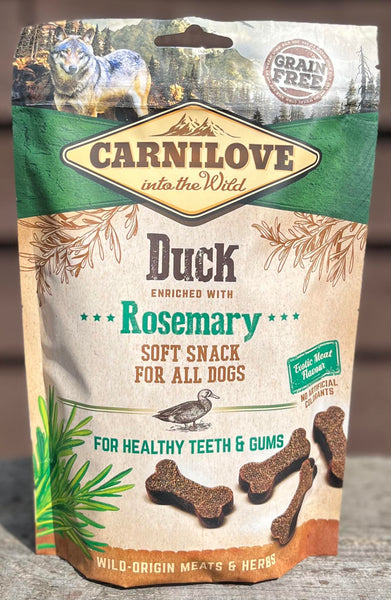 Carnilove Duck with Rosemary Soft Snacks 200g