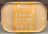 Betsy's Raw Tasty Chicken & Tripe 1kg