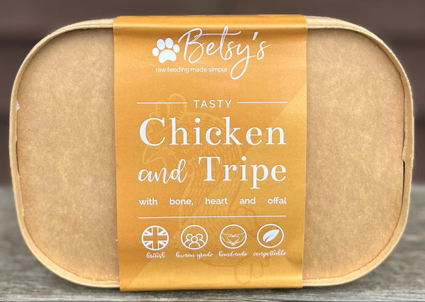 Betsy's Raw Tasty Chicken & Tripe 1kg