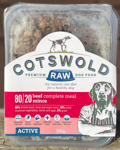 Cotswold Raw 80/20 Beef Complete 500g
