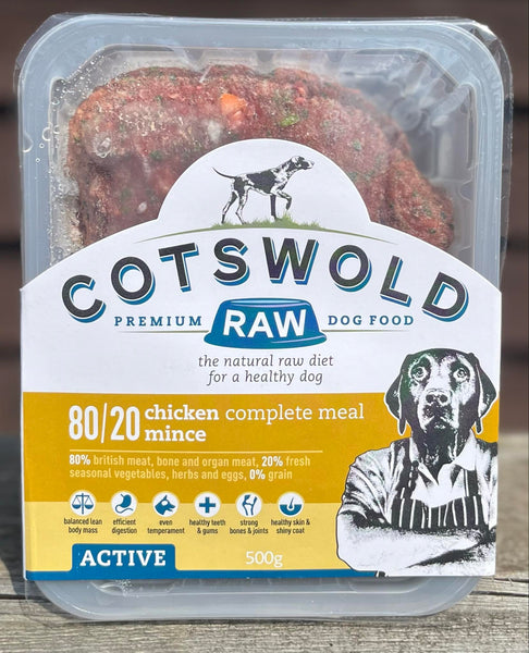 Cotswold Raw Complete Dog Food - Chicken - 500g