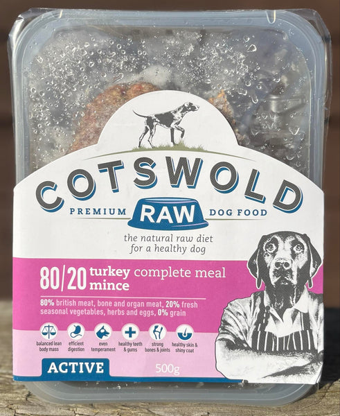 Cotswold Raw 80/20 Turkey Complete 500g
