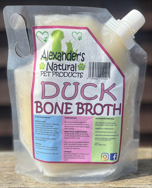 Alexander's Natural Duck Bone Broth 500ml