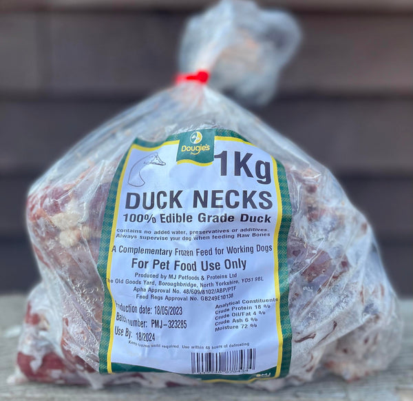 Dougie's - Duck Necks - 1kg