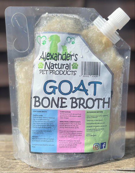 Alexander's Natural Goat Bone Broth 500ml