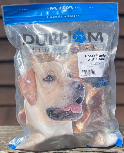 Durham Animal Feeds Goat Chunks with Bone 1kg