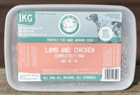 Henley Raw Lamb & Chicken Complete 1kg