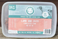Henley Raw Lamb & Duck Complete 1kg