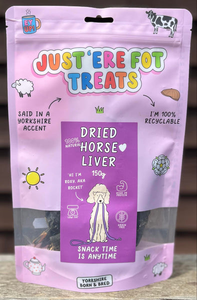 Just 'Ere Fot Treats Horse Liver 150g
