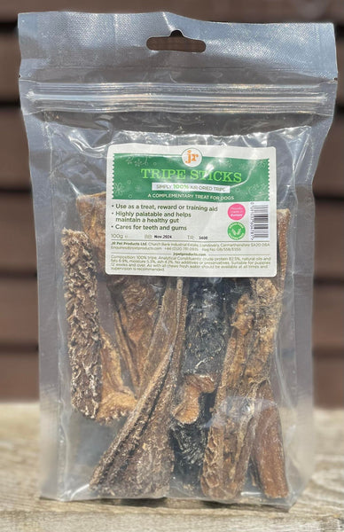 JR Pet Products Dried Tripe Sticks 100g