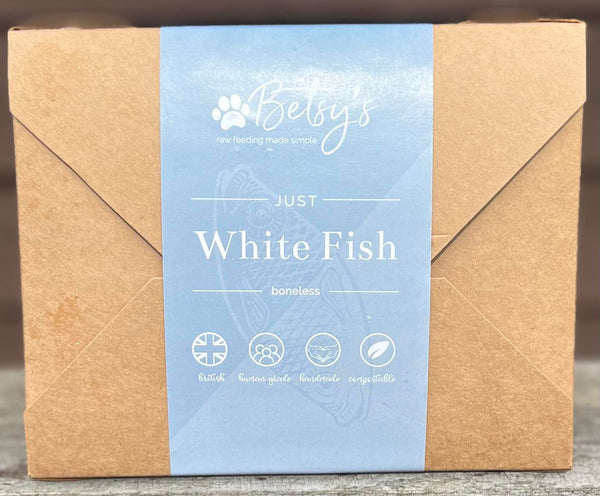 Betsy's Raw Just White Fish 1kg
