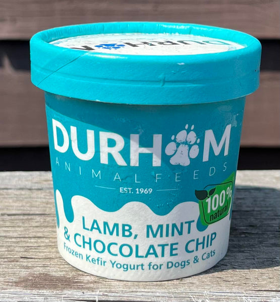 Durham Animal Feeds - Kefir Yoghurt - Lamb, Mint & Chocolate Chip - 85g