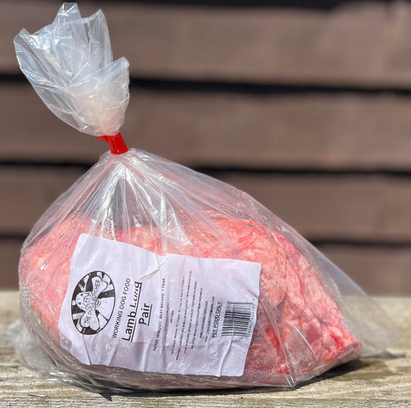 The Dogs Butcher - Lamb Lungs - 1 Pair