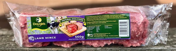Dougie's - Lamb Mince - 560g - NOT COMPLETE