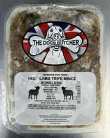 The Dogs Butcher - Lamb Tripe Mince Boneless - 1kg