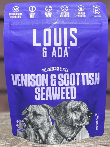 Louis & Ada Venison & Seaweed Treats 70g